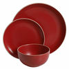 Picture of Gibson Home Rockaway 12 Piece Dinnerware, Red Matte