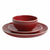 Picture of Gibson Home Rockaway 12 Piece Dinnerware, Red Matte