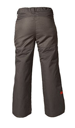 Picture of Arctix Kids Snow Pants with Reinforced Knees and Seat, Charcoal, Medium Husky