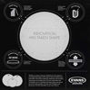 Picture of Evans EC2 Clear Resonant Drumhead, 6 Inch