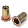 Picture of 1/4-20 Rivet Nuts Threaded Rivet Insert Nuts Rivnuts Nutsert Carbon Steel Rivet Nut 1/4-20UNC