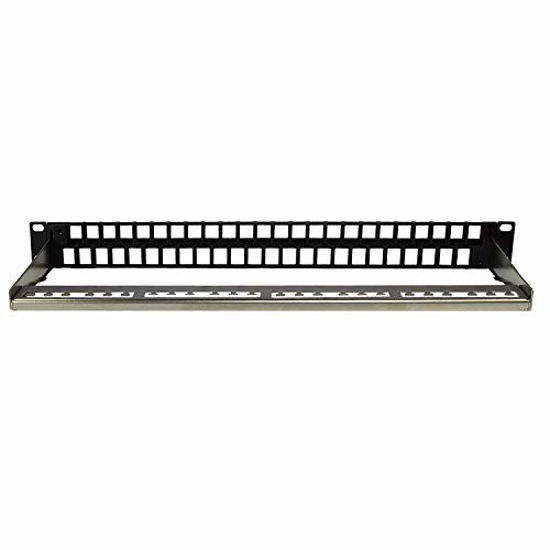 Picture of 48 Port Blank HD Rack Mount Patch Panel - Design to Work with Weltron 678 Keystone Jack