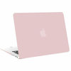 Picture of MOSISO Compatible with MacBook Air 13 inch Case (Models: A1369 & A1466, Older Version 2010-2017 Release), Protective Plastic Hard Shell Case & Keyboard Cover & Screen Protector, Rose Quartz