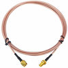 Picture of Nisaea Radio Antenna Extension Cable 3ft/1m SMA Male to SMA Female Low Loss Coalxial Jumper Cable RG316 for HT SDR Dongle Security System Antenna Extender