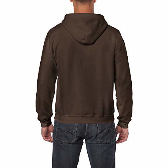 Picture of Gildan mens Heavy Blend 8 oz. 50/50 Full-Zip Hood(G186)-ROYAL-L