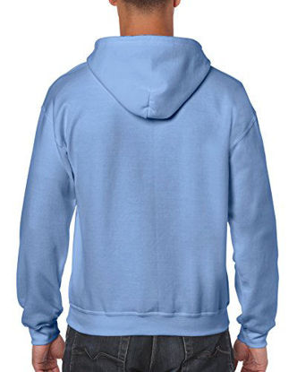 Picture of Gildan Men's Fleece Zip Hooded Sweatshirt Carolina Blue Large