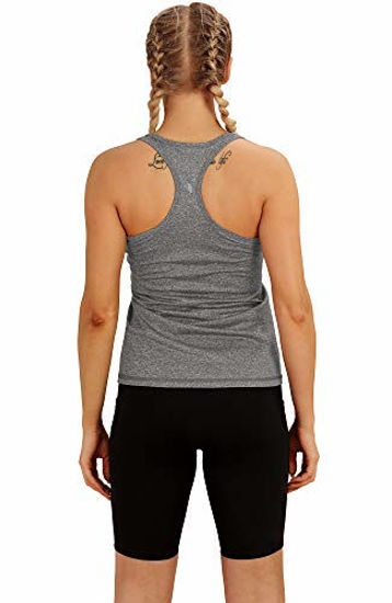 Cheap Racerback Tank Tops for Women Fitness Training Shirt Quick-dry  Running Top Workout Tanks Breathable Sleeveless Athletic Tank Top
