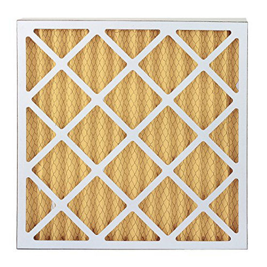 Picture of FilterBuy 24x24x2 MERV 11 Pleated AC Furnace Air Filter, (Pack of 2 Filters), 24x24x2 - Gold