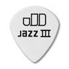 Picture of Dunlop 478R1.35 Tortex White Jazz III, 1.35mm, 72/Bag