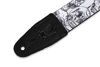 Picture of Levy's Leathers 2" Polyester Guitar Strap Sublimation-Printed with original artist's Design, Genuine Leather Ends (MPD2-048)