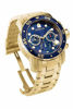 Picture of Invicta Men's Pro Diver Scuba 48mm Gold Tone Stainless Steel Chronograph Quartz Watch, Gold/Blue (Model: 0073)