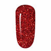Picture of OneDor Nail Dip Dipping Powder - Acrylic Color Pigment Powders Pro Collection System, 1 Oz. (04 - Red Glitter)