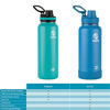 Picture of Takeya Ocean Originals Vacuum-Insulated Stainless-Steel Water Bottle, 18oz