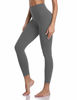 Picture of Colorfulkoala Women's Buttery Soft High Waisted Yoga Pants 7/8 Length Leggings (S, Charcoal Grey)