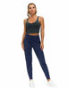 Picture of THE GYM PEOPLE Women's Joggers Pants Lightweight Athletic Leggings Tapered Lounge Pants for Workout, Yoga, Running (Large, Blue)