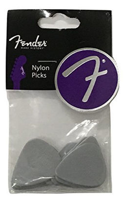 Picture of Fender Nylon Picks (12 Pack), Gray