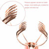 Picture of VinBee 3 PACK Large Metal Hair Claw Clips Hair Catch Barrette Jaw Clamp for Women Half Bun Hairpins for Thick Hair (4.13 inch)