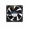 Picture of Kingwin 80mm Silent Fan for Computer Cases, Mining Rig, CPU Coolers, Computer Cooling Fan, Long Life Bearing, and Provide Excellent Ventilation for PC Cases-[Black] CF-08LB