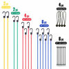 Picture of Cartman Bungee Cords Assortment Jar 24 Piece in Jar - Includes 10", 18", 24", 32", 40" Bungee Cord and 8" Canopy/Tarp Ball Ties