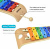 Picture of MUSICUBE Xylophone for Kids Wood Xylophone with Mallets Orff Music Instrument for Educational& Preschool Learning Baby Percussion Kit with Professional Tuning for Toddlers Gift Choice for Children age