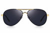 Picture of MERRY'S Men's Polarized Driving Sunglasses For Men Unbreakable Frame UV400 S8513 (Gold&Black, 61)