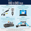 Picture of Roxio Easy VHS to DVD 3 Plus | VHS, Hi8, V8 Video to DVD or Digital Converter | Amazon Exclusive 2 Bonus DVDs