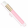 Picture of 20 Pieces Lash Shampoo Brushes, Peel Off Blackhead Brush Remover Tool, Nose Pore Deep Cleaning Brush, Facial Cleansing Brushes, Eyelash Extensions Blackhead Brush Washing Brush Lash Cleanser (Pink)