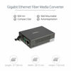 Picture of StarTech.com Multimode (MM) LC Fiber Media Converter for 10/100/1000 Network - 550m - Gigabit Ethernet - 850nm - with SFP Transceiver (MCM1110MMLC)