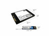 Picture of Western Digital 1TB WD Blue 3D NAND Internal PC SSD - SATA III 6 Gb/s, M.2 2280, Up to 560 MB/s - WDS100T2B0B