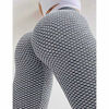 Picture of SUUKSESS Sexy Butt Lifting Leggings for Women Honeycomb High Waisted Workout Tights Pants (Medium, Grey)