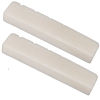 Picture of Greenten 2 Pcs 6 String Electric Bone Nut Cattle Bone Slotted Replacement (43 X 6, Unbleached)