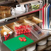 Picture of Rubbermaid Commercial Products Food Storage Box Lid for 2, 3.5, and 5 Gallon Sizes, Clear (FG331000CLR)