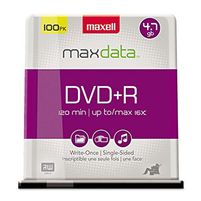 Picture of Maxell 639011 DVD+r Spindle 4.7 Gb 25 Count