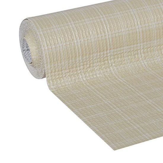 Picture of Duck Smooth Top EasyLiner, 12-inch x 10 Feet, Plaid Sandstone