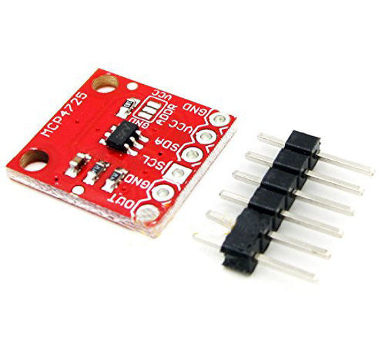 Picture of HiLetgo MCP4725 12 Bit I2C IIC DAC Development Board Breakout Board Internal EEPROM Store Settings for Arduino