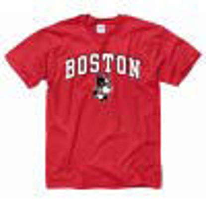 Picture of Campus Colors Boston Terriers Arch & Logo Gameday T-Shirt - Red, Small