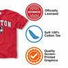 Picture of Campus Colors Boston Terriers Arch & Logo Gameday T-Shirt - Red, Small