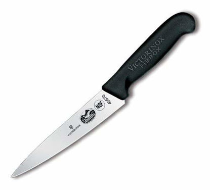 Picture of Victorinox Swiss Army Cutlery Fibrox Pro Extra-Wide Boning Knife, Stiff Blade, 6-Inch