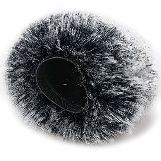 Picture of YOUSHARES Microphone Furry Windscreen Muff - Mic Wind Cover Fur Pop Filter as Foam Cover Compatible with Blue Yeti Nano