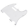 Picture of IKN 3Ply White 8 Hole Tele Pickguard Pick Guard Scratch Plate w/Screws Fit USA/Mexican Fender Standard Telecaster Pickguard Replacement