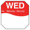 Picture of DayMark Day of The Week 1" x 1" Removable Label, WED (Roll of 1,000)