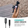 Picture of Movo PMA-1 DJI Osmo Pocket Microphone External Sound Adapter USB Type-C to 3.5mm TRS External Microphone and Audio Adapter is The Perfect Microphone Adapter for Your DJI Osmo Pocket Accessories kit