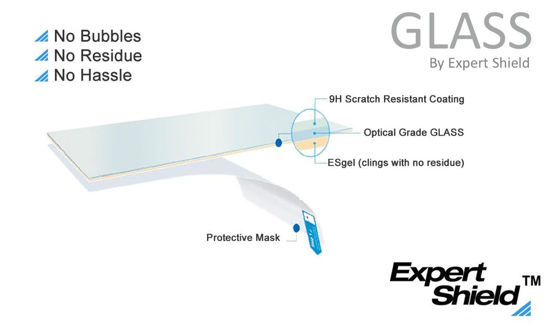 Picture of GLASS by Expert Shield - THE ultra-durable, ultra clear screen protector for your: Canon M10 - GLASS