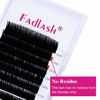 Picture of Eyelash Extensions FADLASH D Curl Lash Extensions Mixed Tray 8-14mm 0.20mm Silk Classic Eyelash Extensions Supplies (0.20-D, Mix 8-14mm)