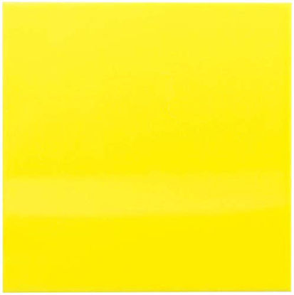 Picture of SOURCEONE.ORG Premium 1/8 th Inch Thick Acrylic Plexiglass Sheet (Yellow, 10" x 10")