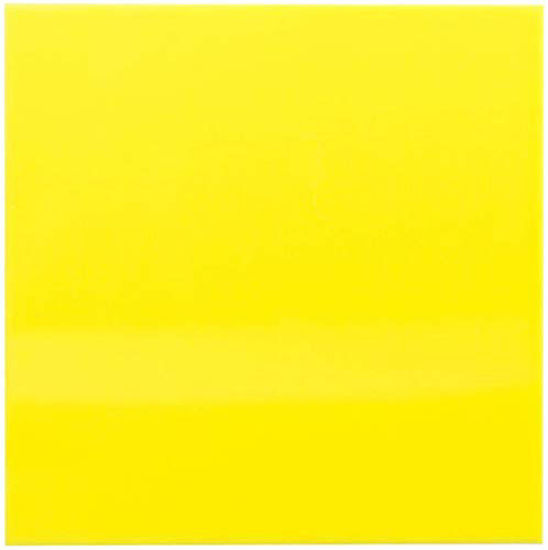 Picture of SOURCEONE.ORG Premium 1/8 th Inch Thick Acrylic Plexiglass Sheet (Yellow, 10" x 10")