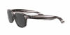 Picture of Ray-Ban unisex adult Rb2132 New Wayfarer Sunglasses, Striped Grey Havana/Dark Grey, 55 mm US