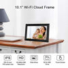 Picture of BIGASUO Digital Picture Frame - 10 inch WiFi Digital Frame IPS Touch Screen 1080P Photo Frame, 16GB Large Memory Share Moments Instantly via Mobile APP, Auto-Rotate, Support USB and SD Card