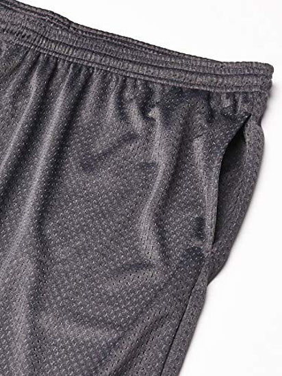 Picture of Champion Men's Long Mesh Short With Pockets,Granite Heather,MEDIUM