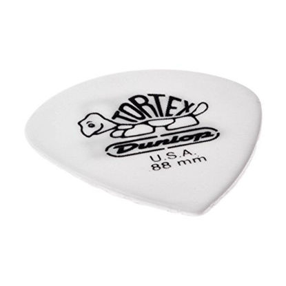 Picture of Jim Dunlop 478R.88 Tortex White Jazz III, .88mm, 72/Bag